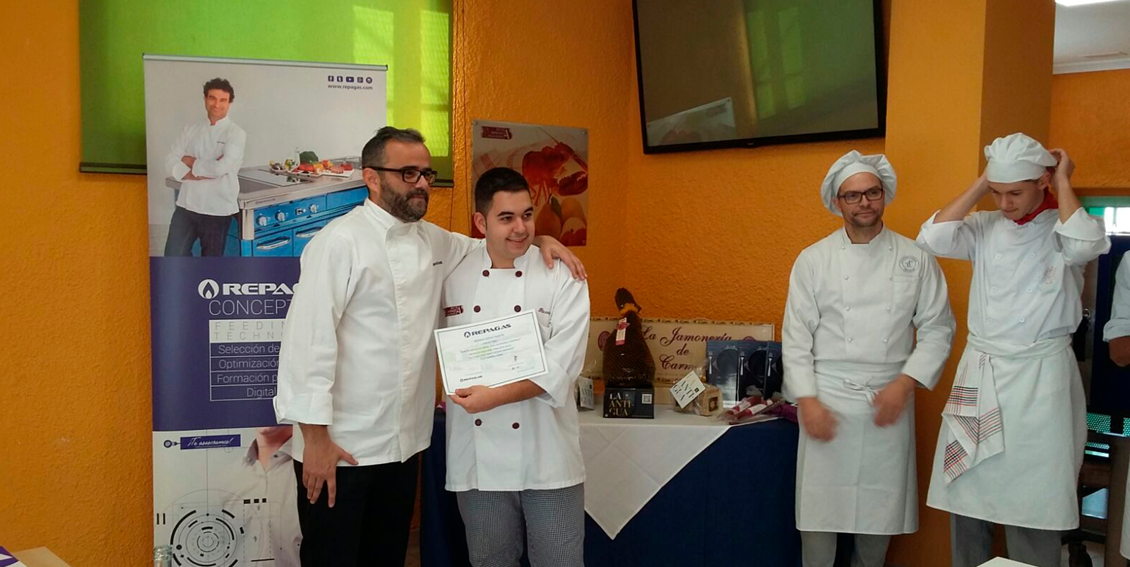 Ganador de concurso Master Tapa Repagas
